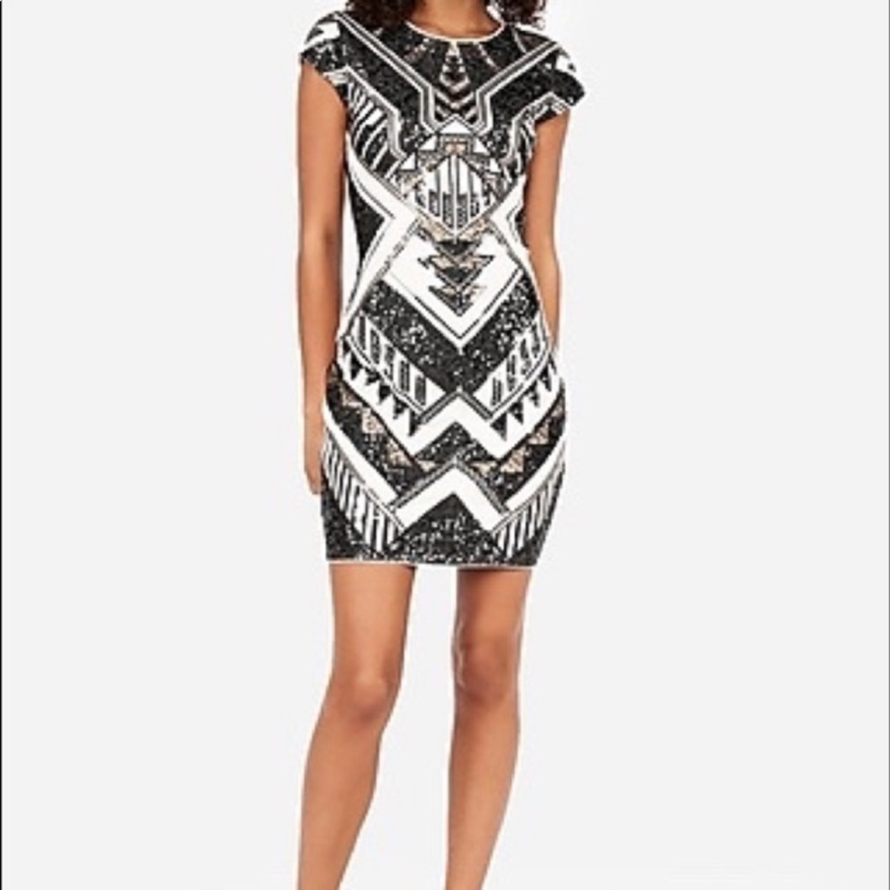 Express Sequin Dress